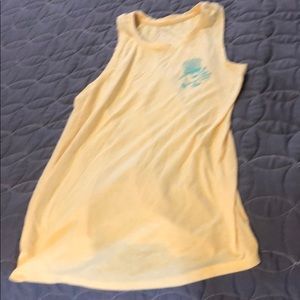 Yellow Muscle Tank (Fry your best)
